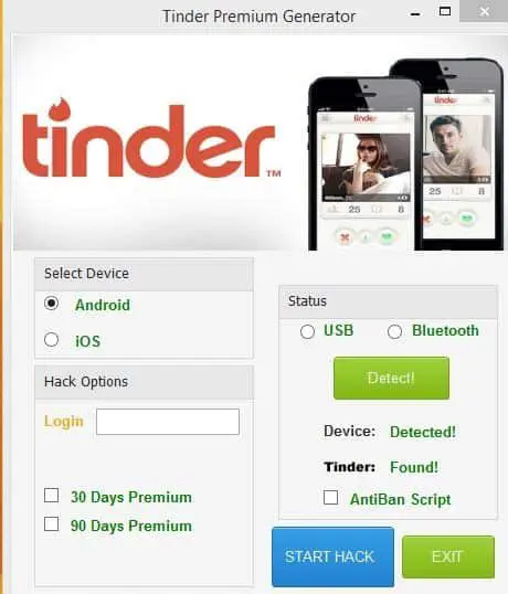 Tinder gold hack android