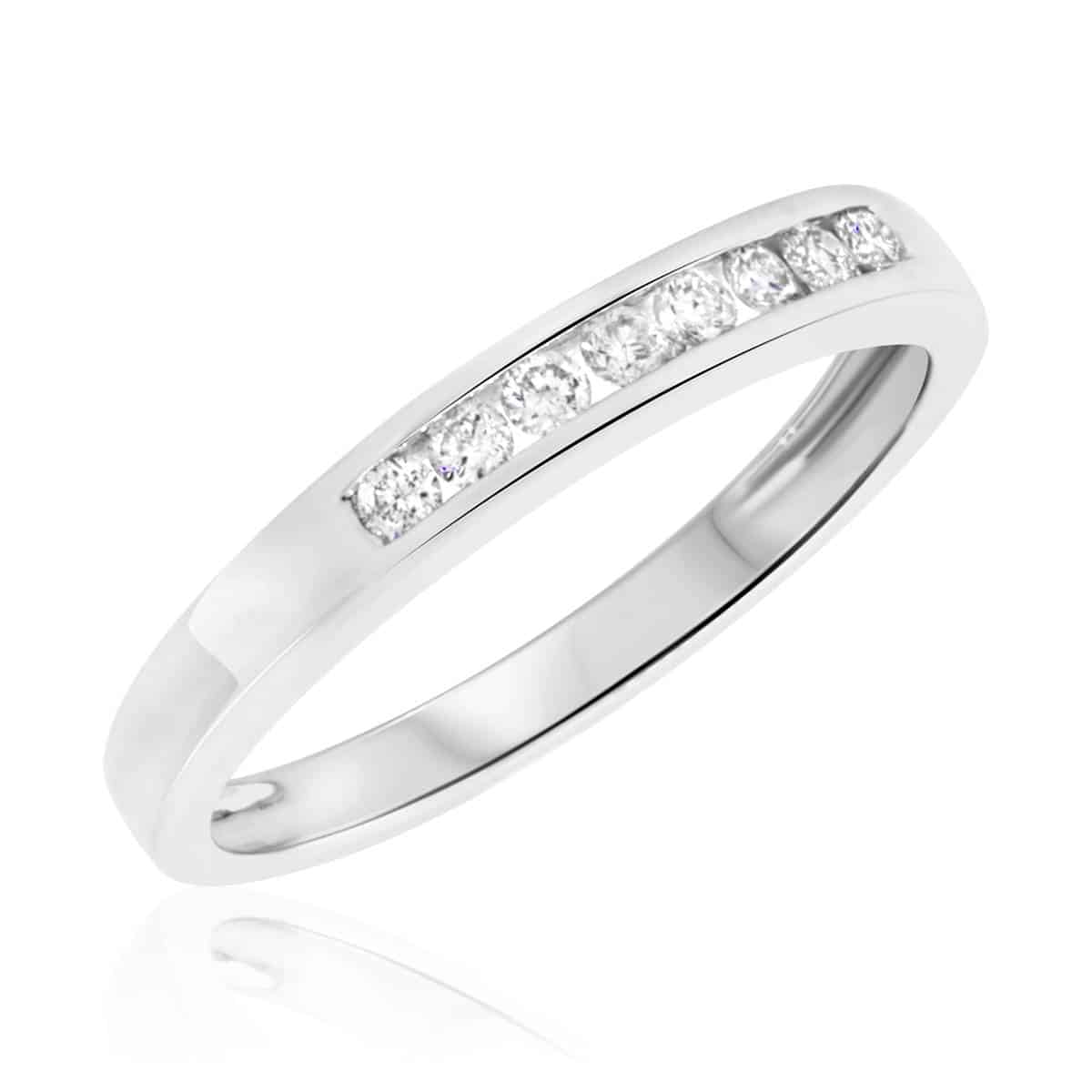 Top 15 of Women White Gold Wedding Bands