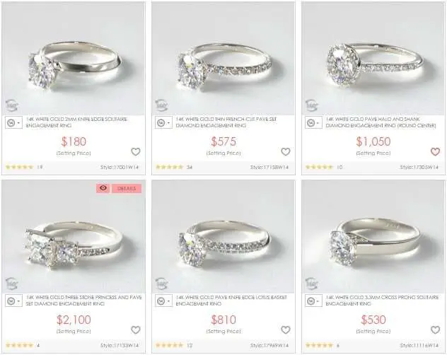 What is the difference between 10k and 14k white gold ...