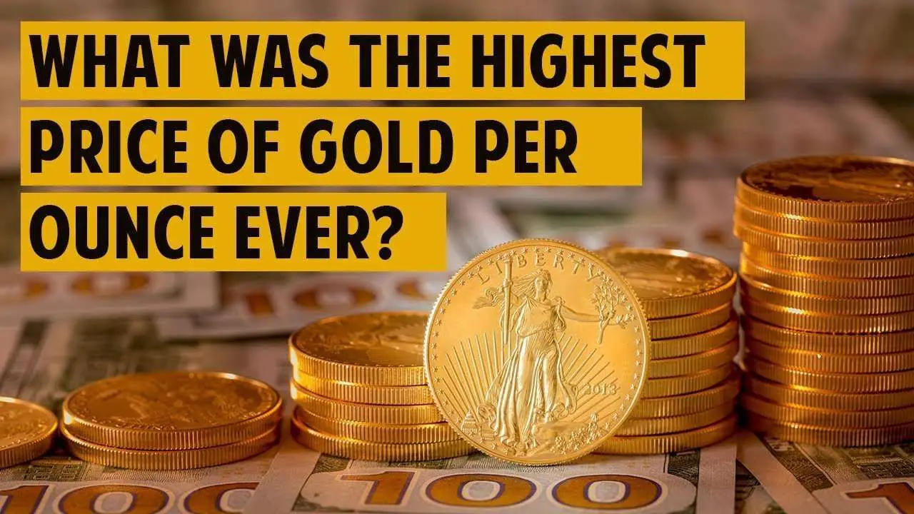 What Was the Highest Price of Gold Per Ounce Ever?