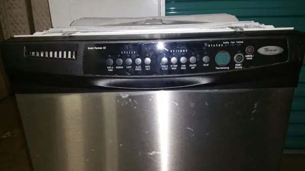 Whirlpool Gold Quiet Partner III Stainless Steel Dishwasher for Sale in ...