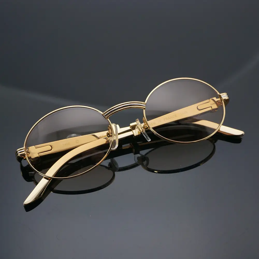 Wholesale Gold Sunglasses Men Carter Glasses Frame for Women Vintage ...