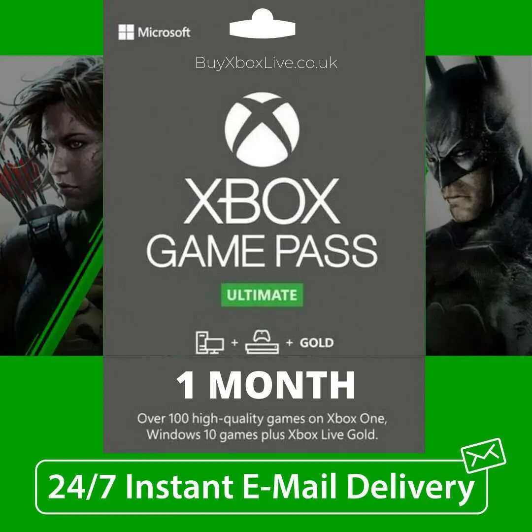 Xbox Live 1 Month Gold &  Game Pass Ultimate 14 Day