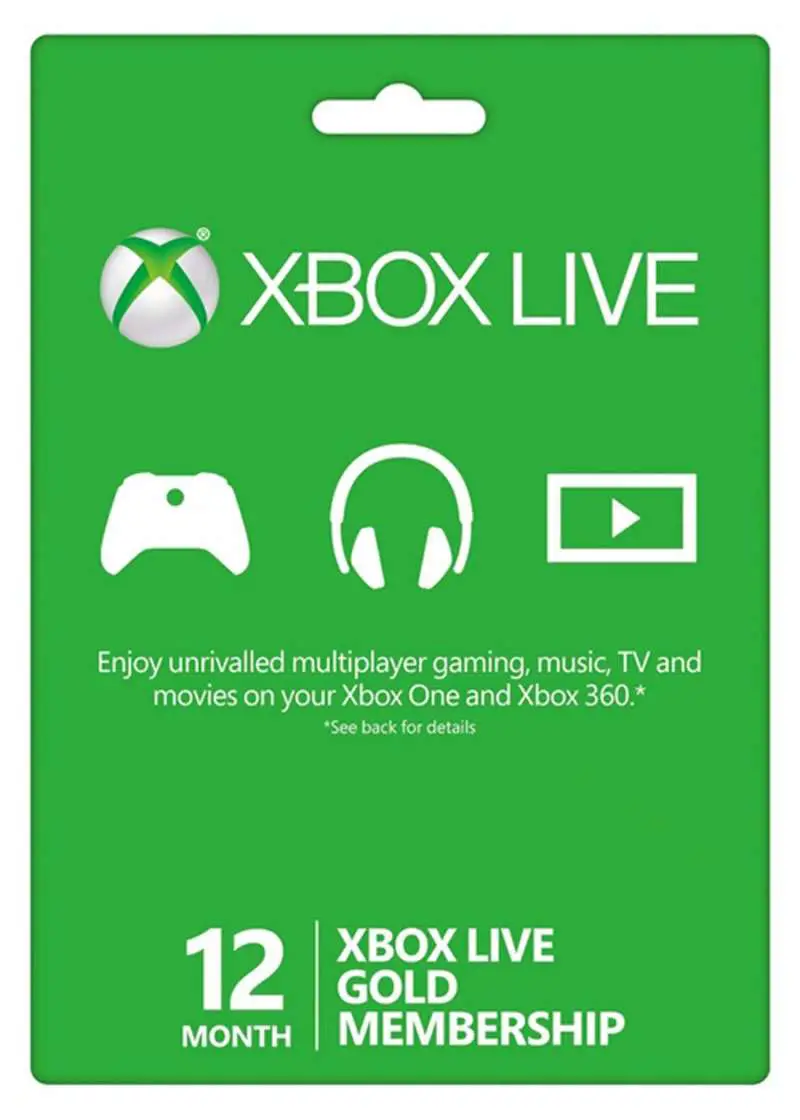 Xbox Live 12 Months Gold Membership Redeem code: Amazon.co.uk: PC ...