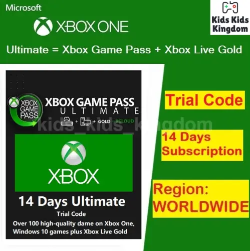 XBOX LIVE 14 Day GOLD + Game Pass (Ultimate) Trial Membership FAST ...
